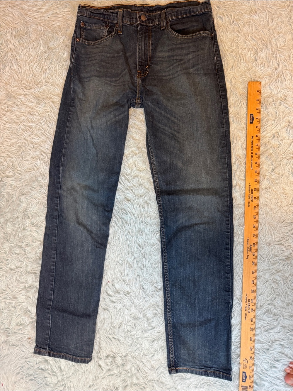 Levi's Men's 502 Straight Jeans in Dark Wash 33x34